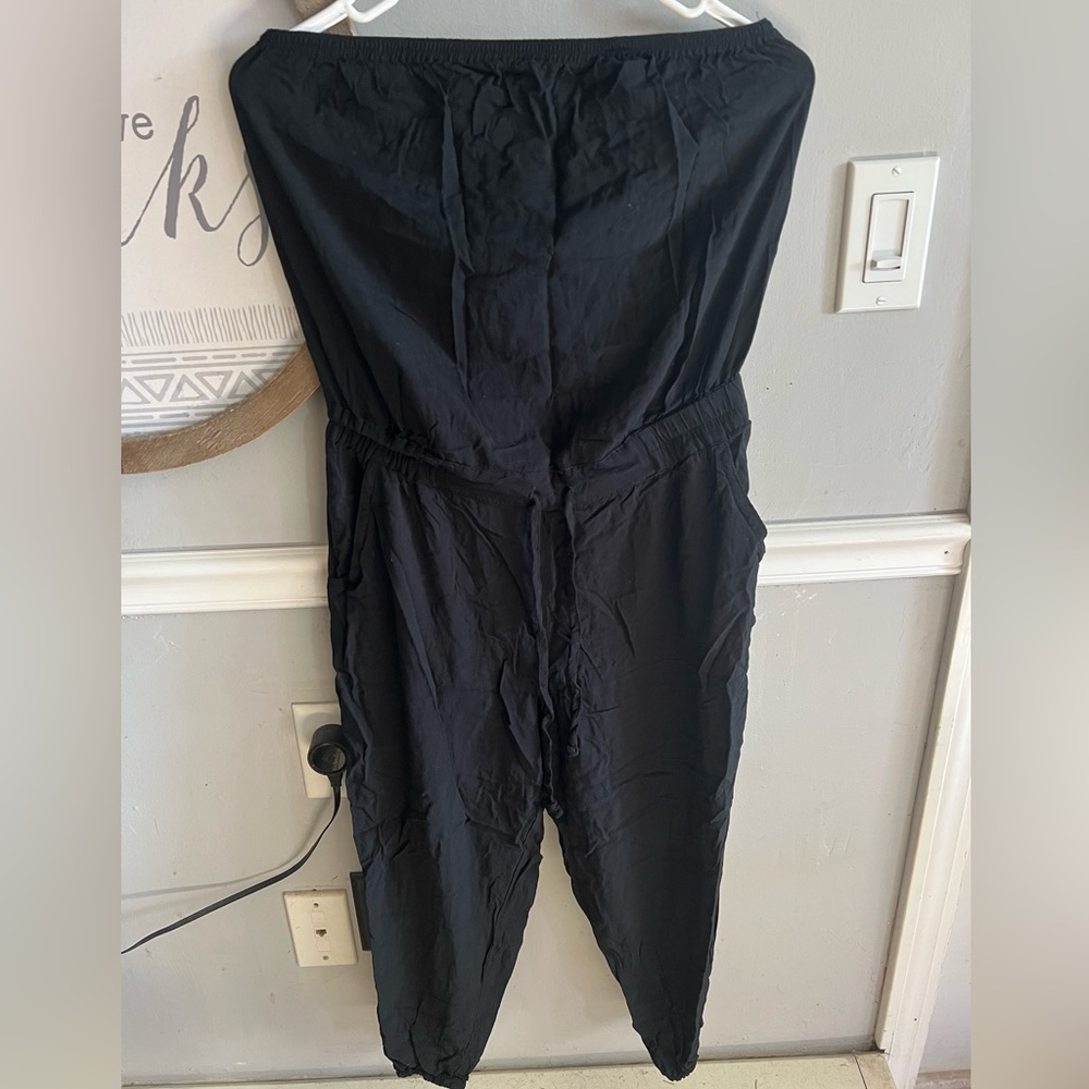 Strapless jumpsuit